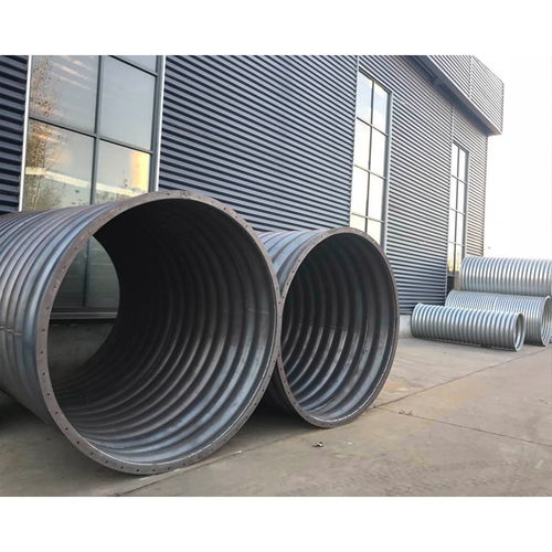 【法蘭連接波紋管鋼波紋管沈陽公路涵洞排水管道】-